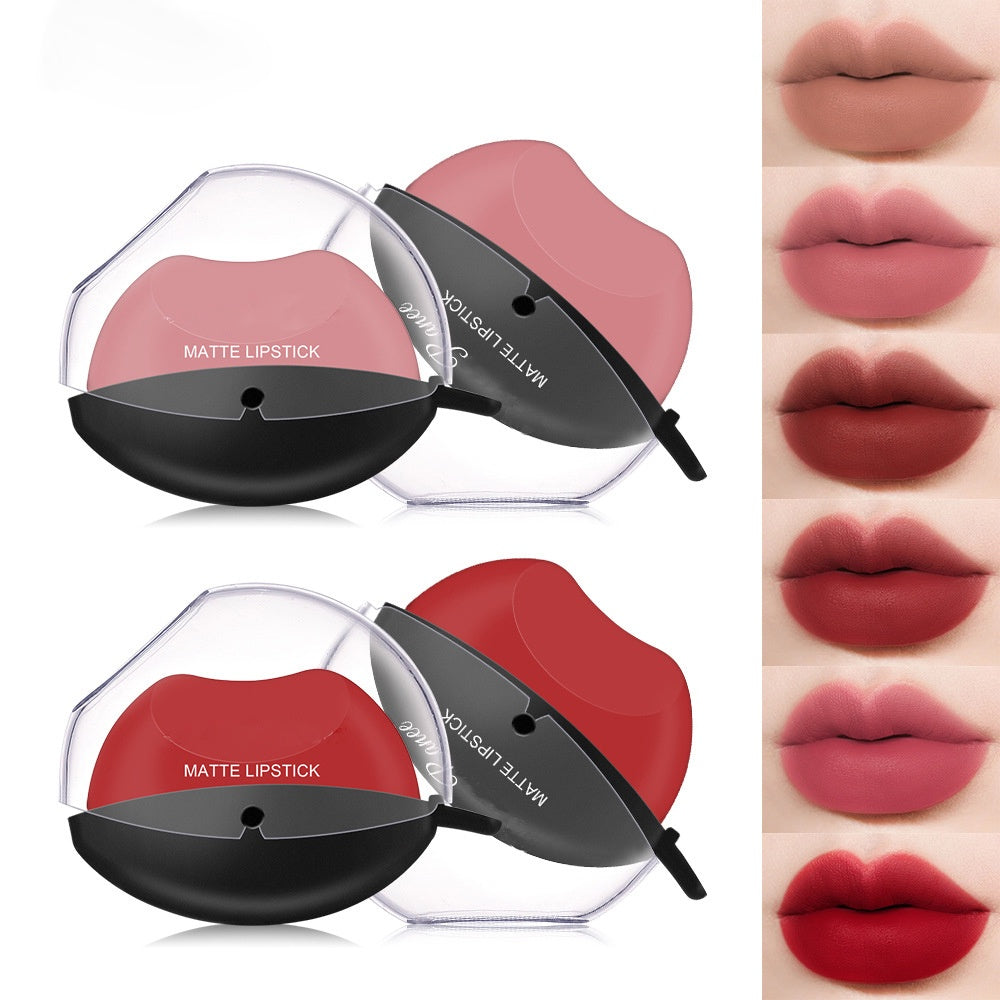 Lip-shaped Lazy Lipstick
