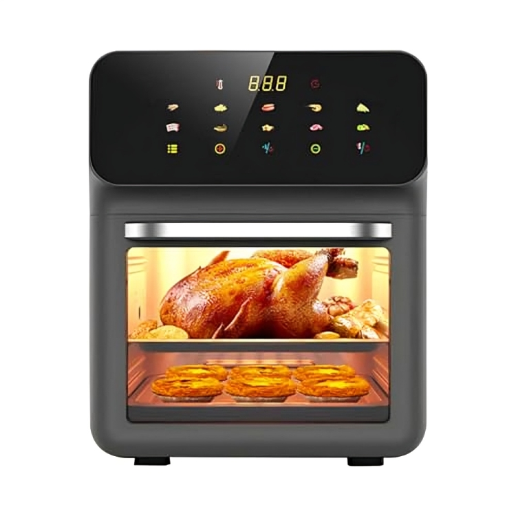 Denx Air Fryer, 12L Large Capacity, 1350W, Digital Touch, Oil-Free Cooking
