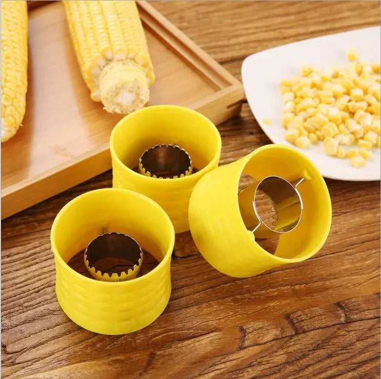 Kitchen Gadget Corn Grinder Thresher, Stainless Steel, Manual, Raw & Cooked Corn